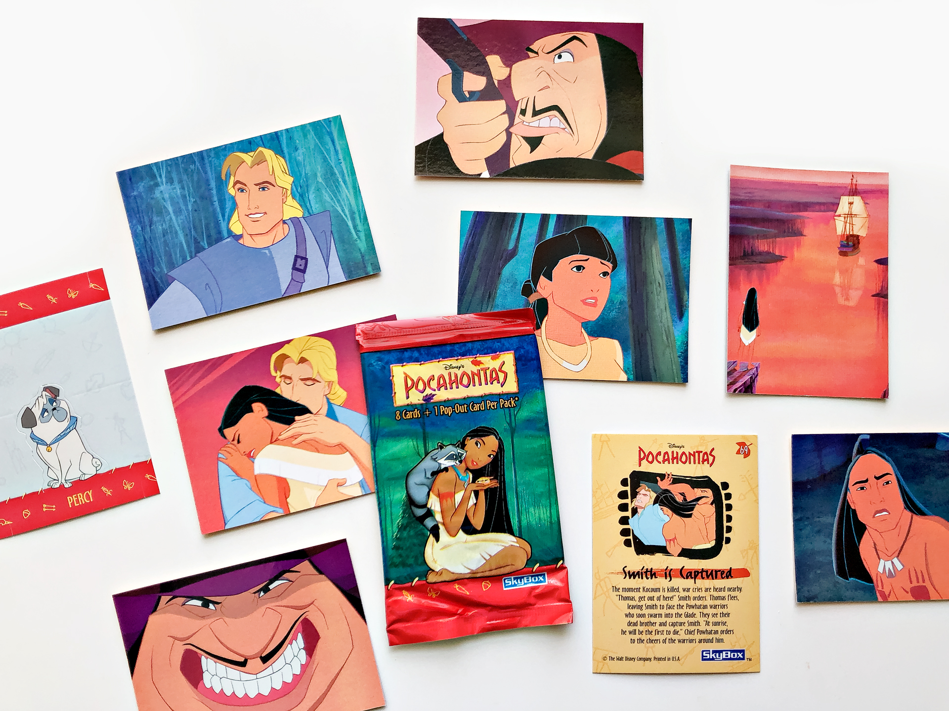 Pocahontas Trading Cards